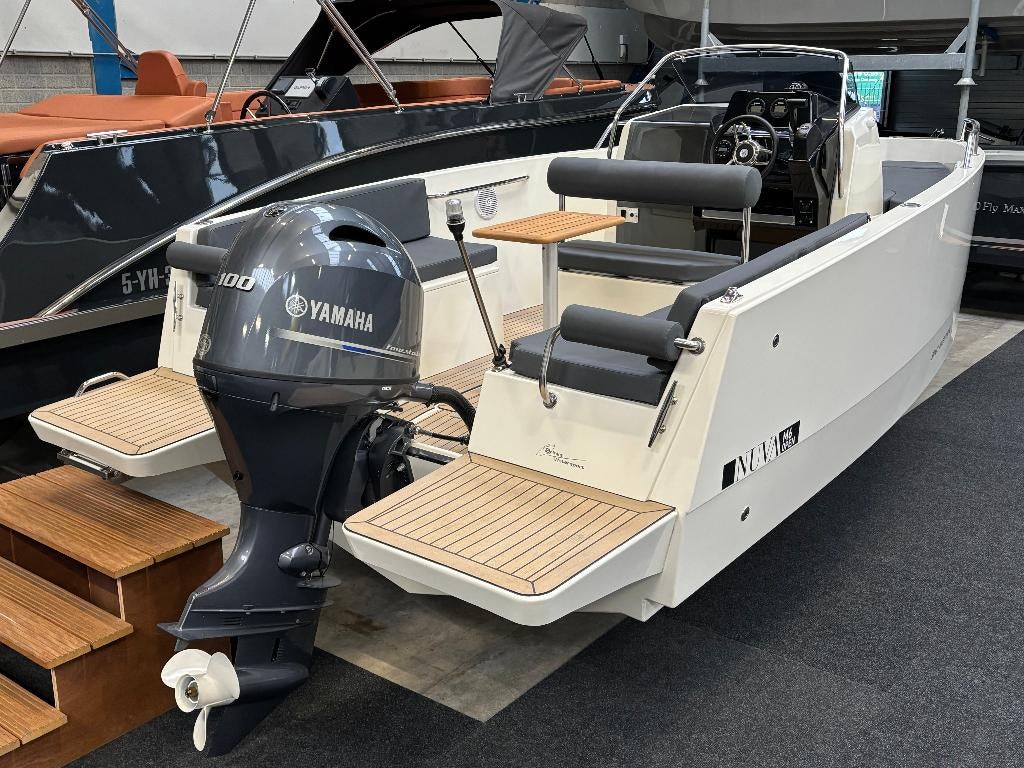 Vaarklaar Nuva M6 Open Zo goed als nieuw, direct leverbaar!, Watersport en Boten, Sloepen, Ophalen, Gebruikt, 6 meter of meer