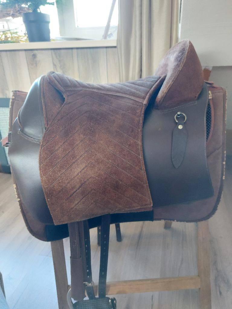 Zadel Madrid Barefoot bruin, Dieren en Toebehoren, Ophalen, Gebruikt, Dressuur