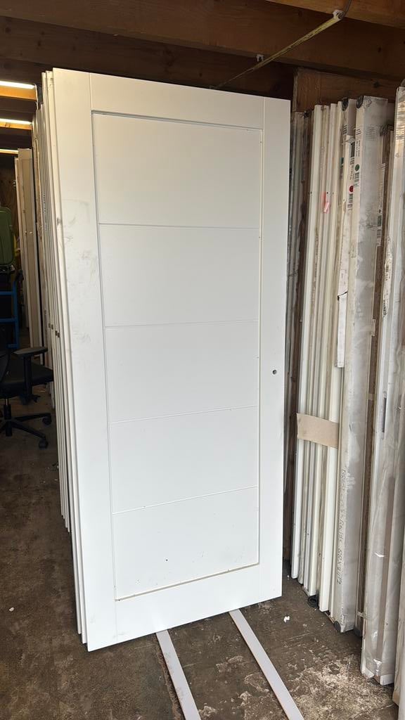 Stompe paneeldeur 88x211.5 cm nr 129, Ophalen, 80 tot 100 cm, Binnendeur, Nieuw
