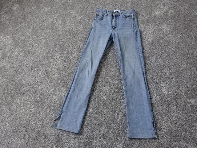 Zara spijkerbroek met kleine split / maat 38 / ZARA, Blauw, Zara, Nieuw, Ophalen of Verzenden