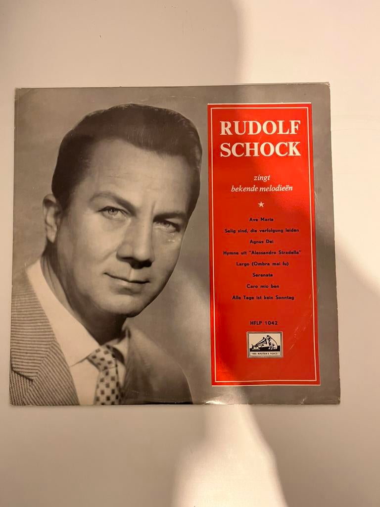 Rudolf schock.  12 inch, Gebruikt, Opera of Operette, Ophalen of Verzenden, Romantiek