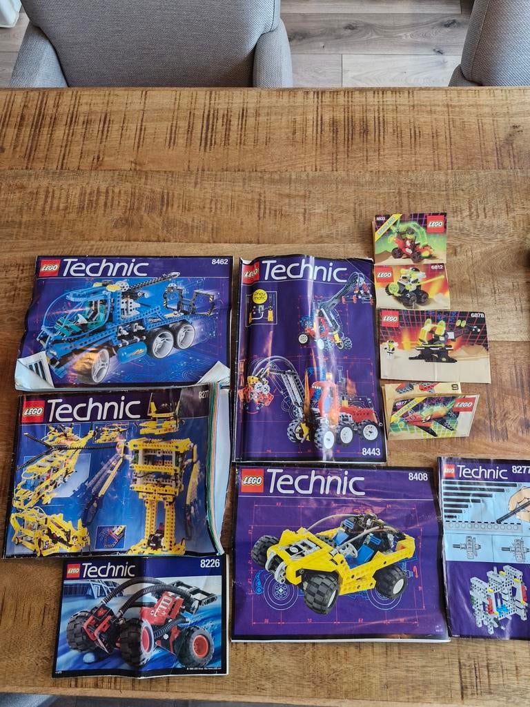 Lego technic sets 8462 8443 8277 8226 8408 en meer, Ophalen of Verzenden, Zo goed als nieuw