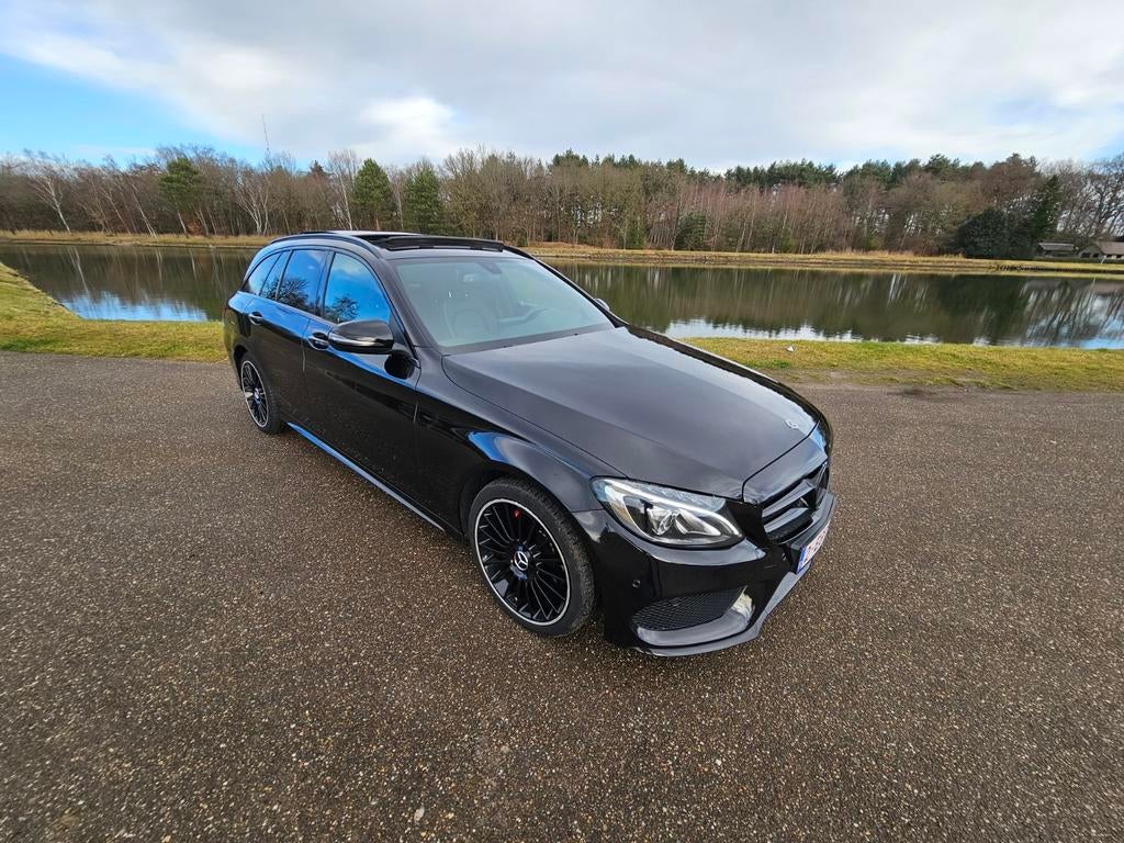 Mercedes-Benz C Klasse | 180 CDI Sport Edition | AMG Styling, Auto's, Automaat, Achterwielaandrijving, 4 cilinders, Zwart