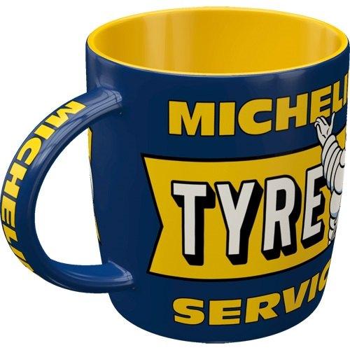 Michelin Tyre service banden reclame mok koffie beker, Info@deconoord.nl, Gebruiksvoorwerp, Deco Noord, Nieuw