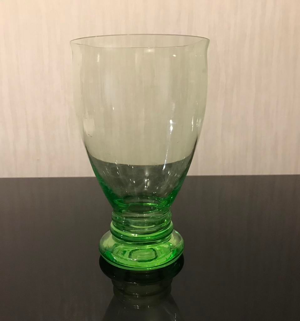 Copier uraniumglas annagroen Leerdam, Antiek en Kunst, Ophalen of Verzenden