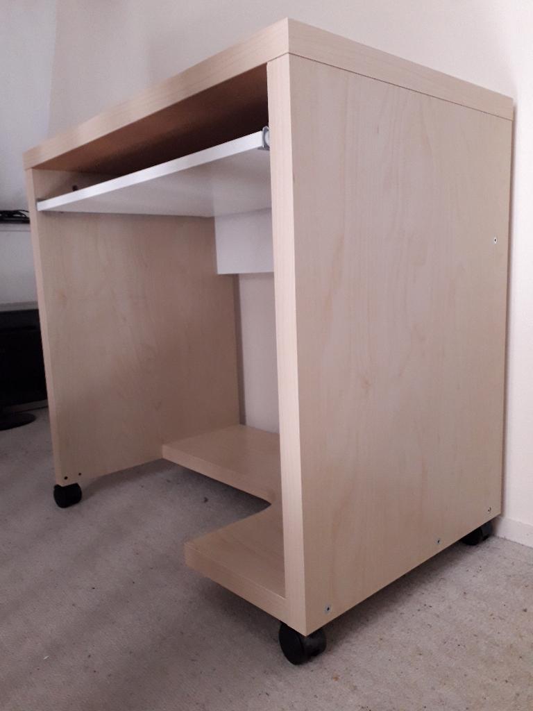 computermeubel Mikael Ikea, Huis en Inrichting, Kasten | Computermeubels, Ophalen, Gebruikt, 70 tot 120 cm, 70 tot 120 cm