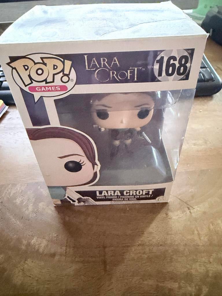 Funko Pop! Games Lara Croft #168, Ophalen of Verzenden, Zo goed als nieuw