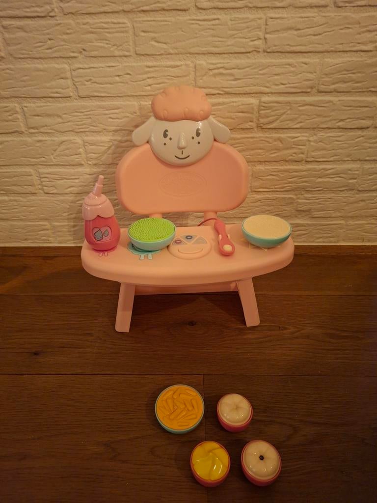 Baby Annabell Lunchtafel met Accessoires, Ophalen, Gebruikt, Ontdekken, Met geluid
