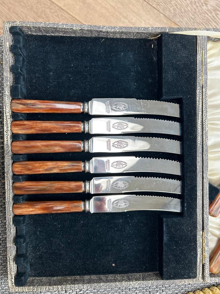 Vintage Bestekset A.E. Thompson Sheffield, Ophalen