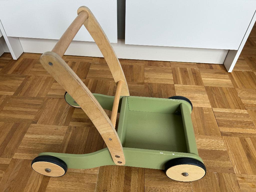Loopwagen Bandits & Angels, Kinderen en Baby's, Speelgoed | Houten speelgoed, Ophalen, Gebruikt, Duw- of Trekspeelgoed