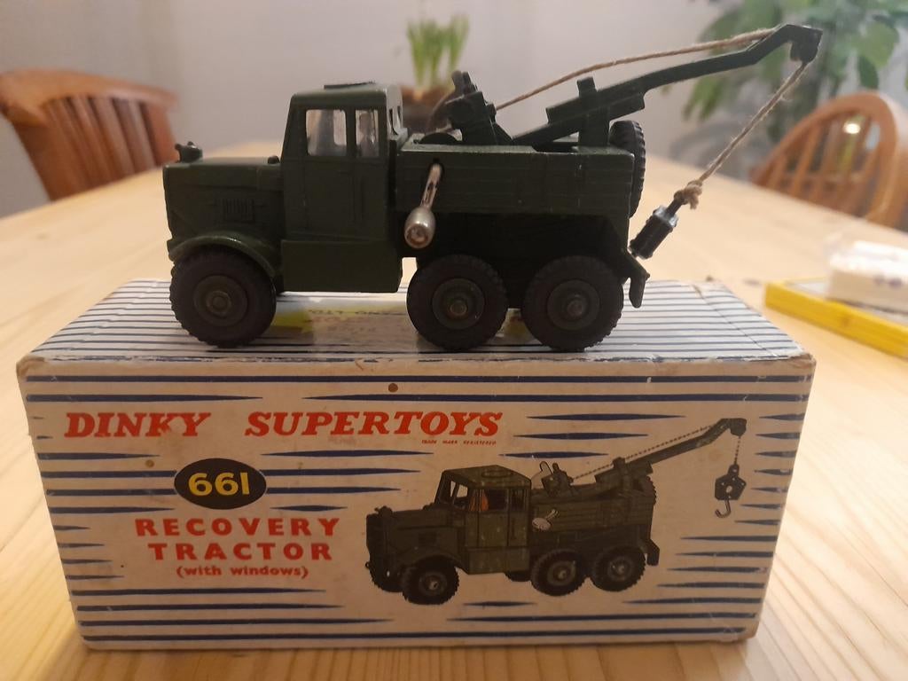 Dinky supertoys Recovery Tractor, Hobby en Vrije tijd, Modelauto's | 1:43, Ophalen of Verzenden, Gebruikt, Tractor of Landbouw