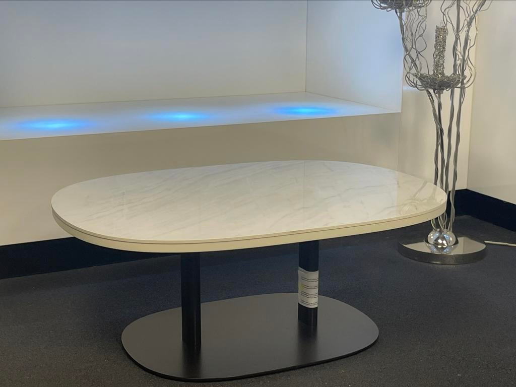 Leolux Toveri salontafel keramiek gloss Raffaelo, Huis en Inrichting, Ophalen, Nieuw, 50 tot 100 cm, Minder dan 50 cm
