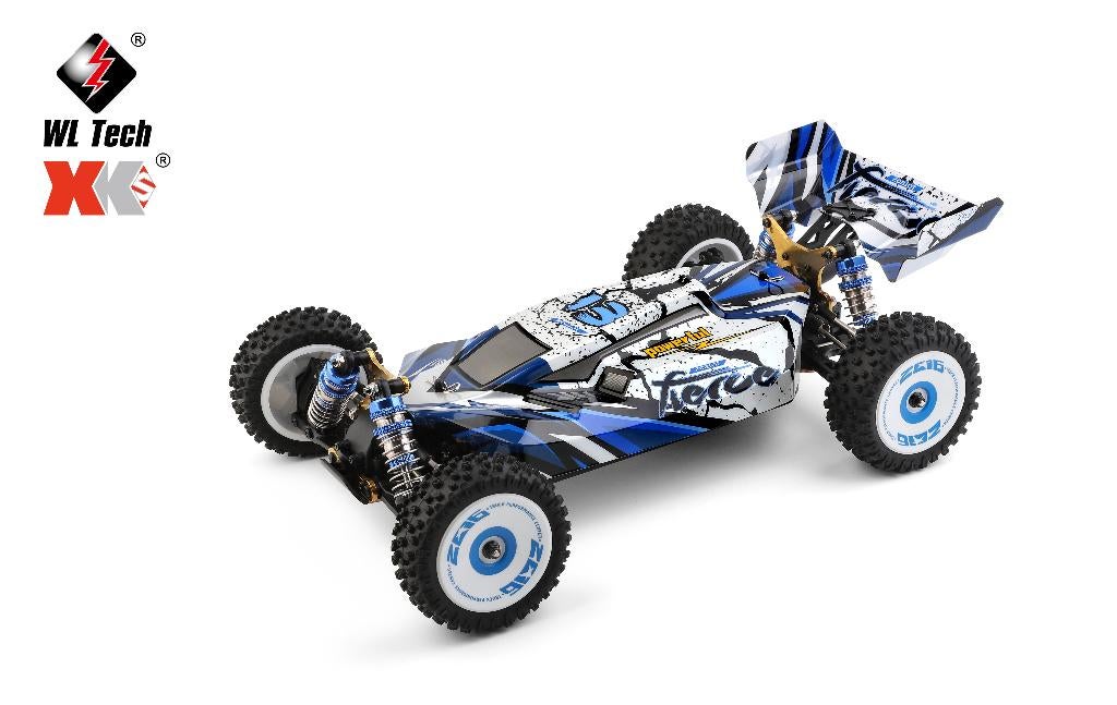 WLtoys 124017 RC Car 75KM/H WL Toys Off-Road brushless 4WD, Hobby en Vrije tijd, Modelbouw | Radiografisch | Auto's, Elektro, Auto offroad