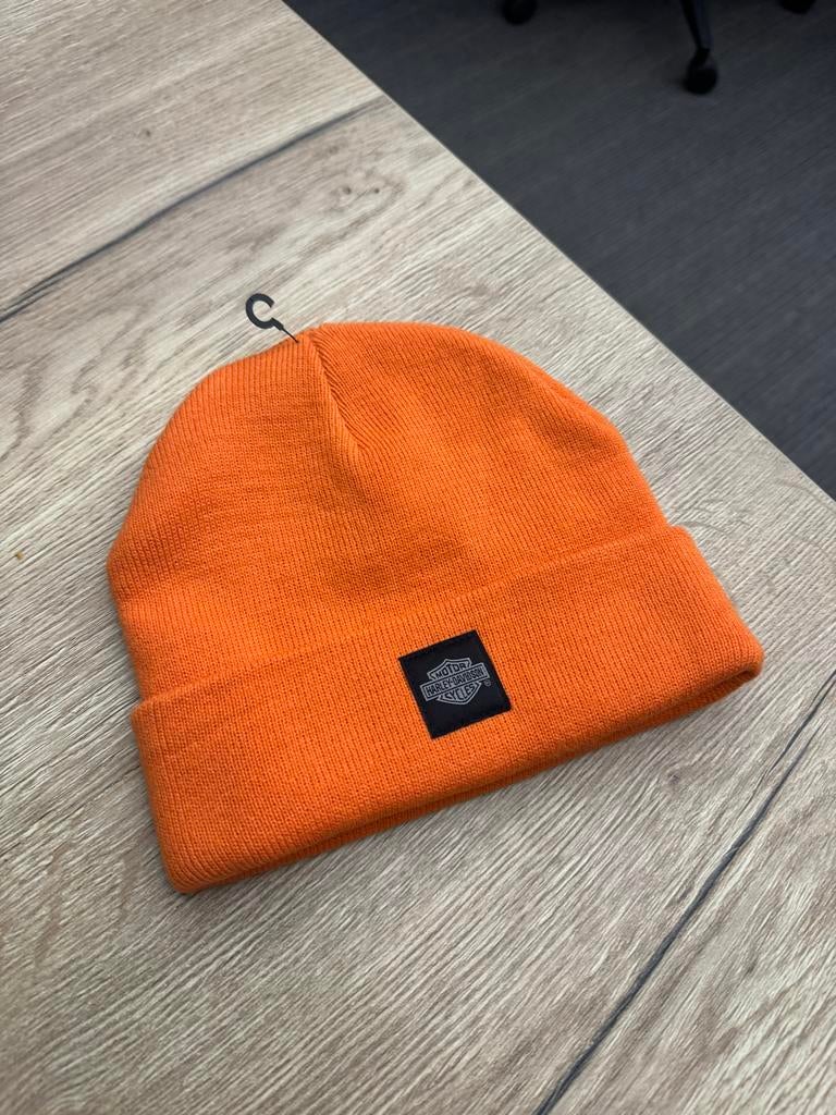 Nieuwe Oranje Harley Davidson Muts, Ophalen of Verzenden, Nieuw, Overige maten, Muts