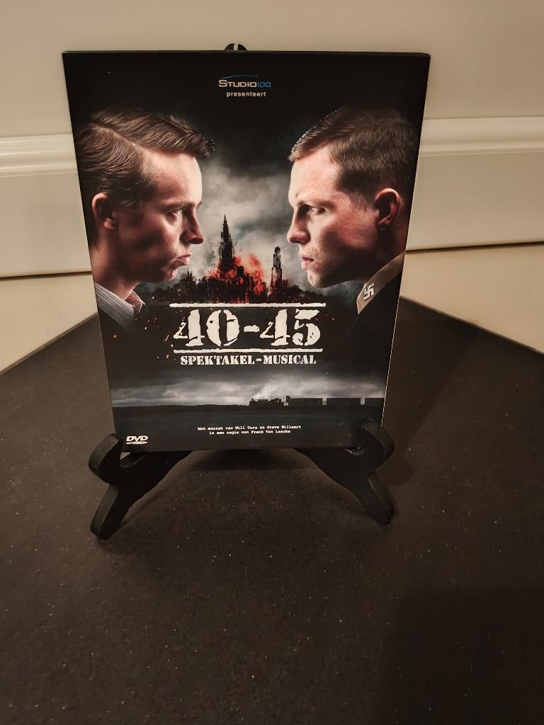 Studio 100 dvd Spektakel Musical 40-45 Jelle Cleymans, Cd's en Dvd's, Alle leeftijden, Ophalen of Verzenden, Zo goed als nieuw