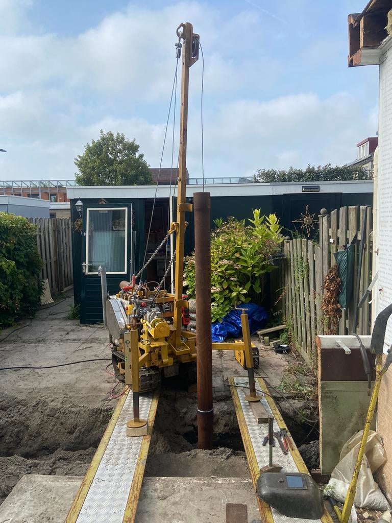 Heimachine Heipalen fundering
