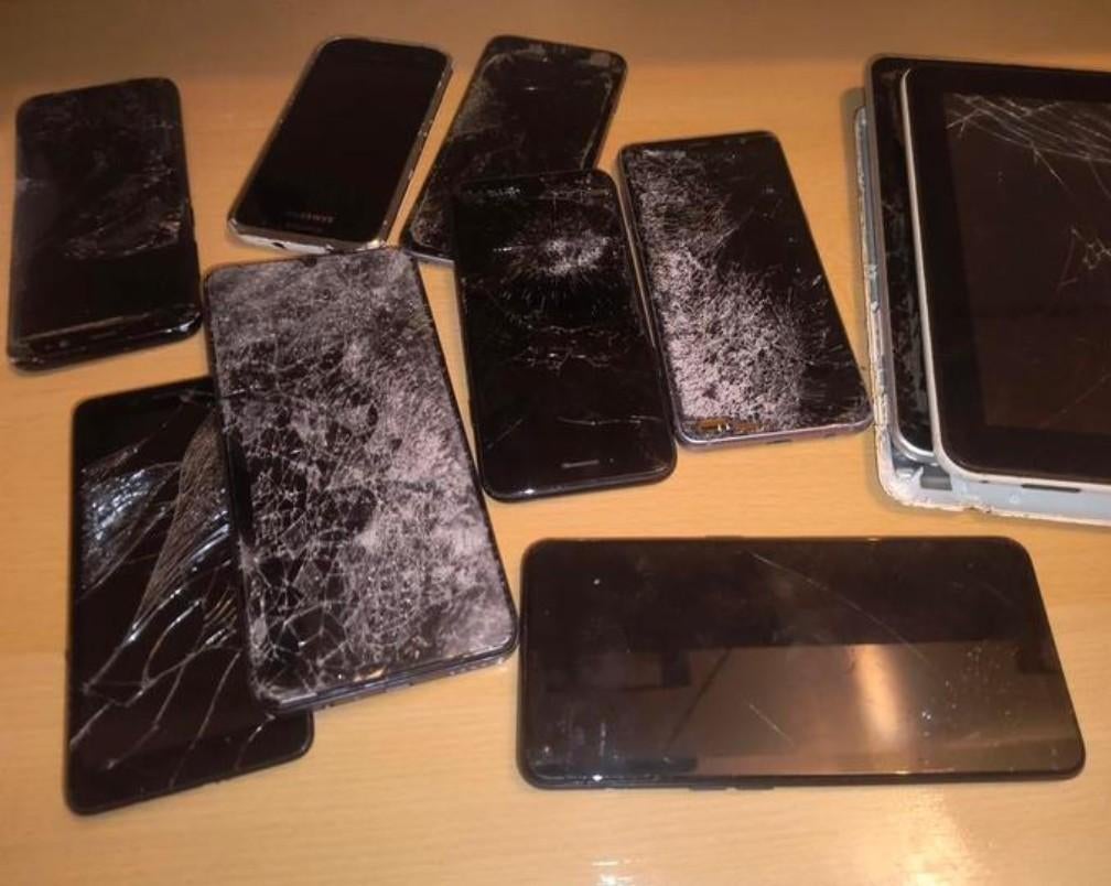 Iphone Samsung defect, Ophalen of Verzenden