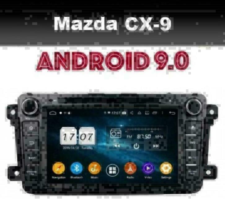 Mazda CX9 radio navigatie android 9.0 wifi dab+ carkit 32GB, Ophalen of Verzenden, Nieuw