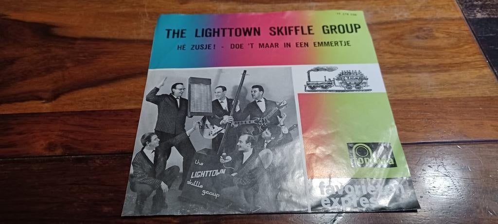 The lighttown skiffle group, Cd's en Dvd's, Vinyl | Nederlandstalig, Ophalen of Verzenden, Gebruikt, Overige formaten, Levenslied of Smartlap
