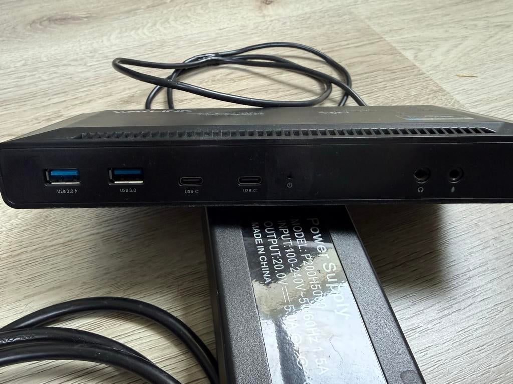 Wavlink USB-C 4K Docking Station, Ophalen of Verzenden, Gebruikt, Docking station, Laptop