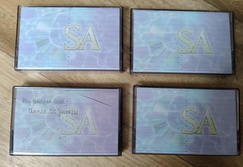 TDK cassettebandjes SA-60 3x SA-90 1x 2x NIEUW, Gebruikt, 2 t/m 25 bandjes, Overige genres, Ophalen of Verzenden