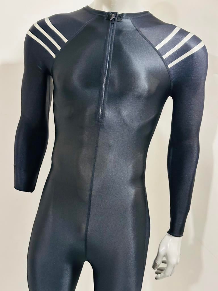 Schaatspak lycra fetish adidas snelpak speedsuit maat XS 32, Ophalen of Verzenden, Zo goed als nieuw, Kunstschaatsen, Overige merken