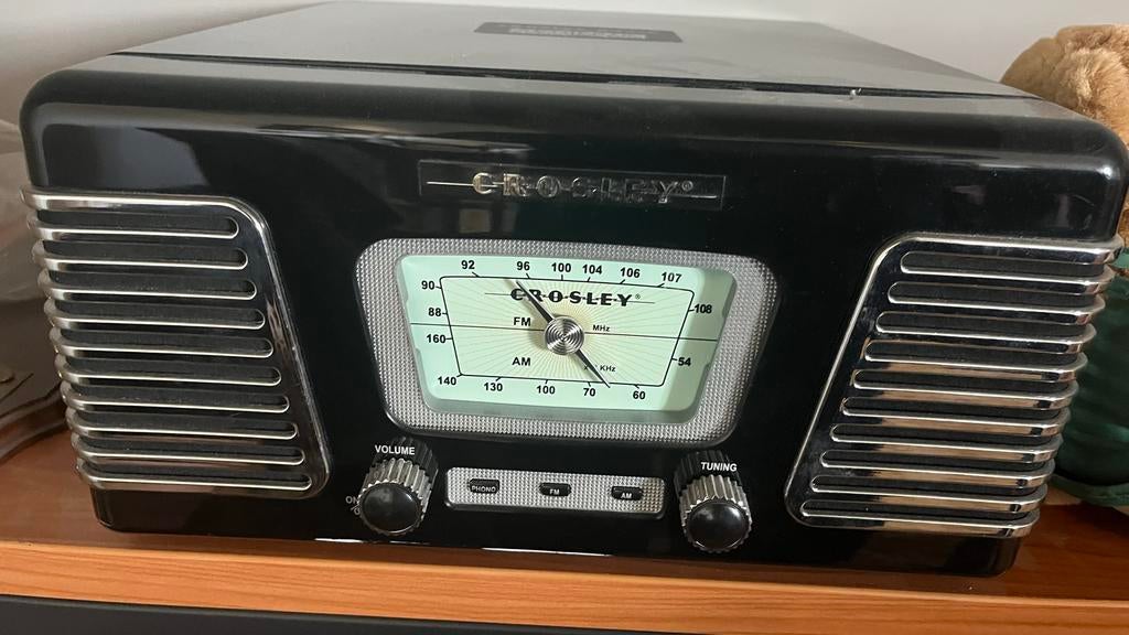 Crosley Radio - Vintage Stijl - platenspeler, Ophalen of Verzenden, Gebruikt, Overige merken