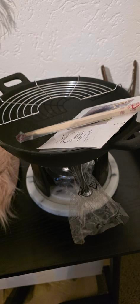 Wokset, Witgoed en Apparatuur, Gourmetstellen, Ophalen of Verzenden, Nieuw