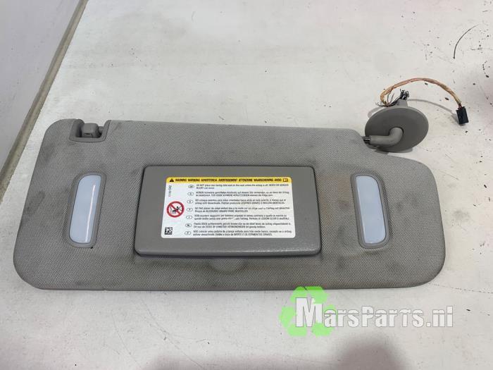 Zonneklep van een Opel Zafira, Gebruikt, -, -, Opel