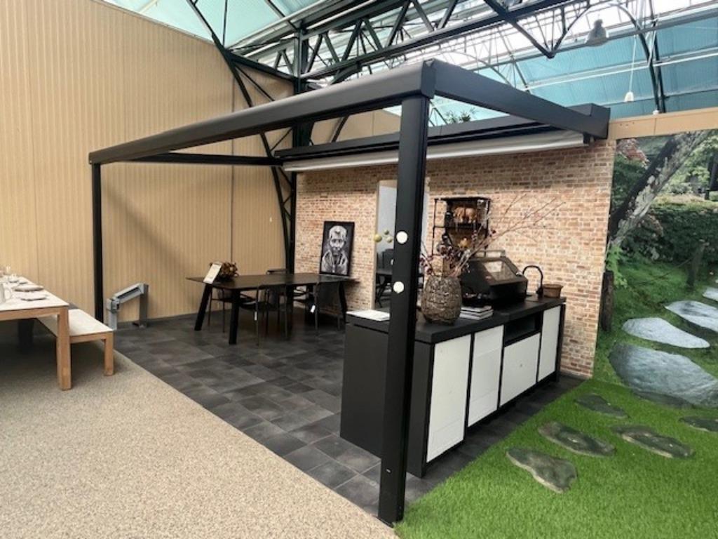Showroommodel | Terrasoverkapping Stobag Rivera, Tuin en Terras, Overkappingen, Ophalen, Gebruikt, Veranda