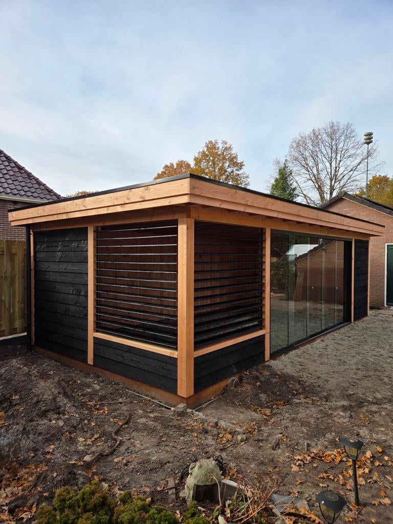 Overkapping, tuinkamer 8x4 meter inclusief montage, Tuin en Terras, Overkappingen, Ophalen of Verzenden, Nieuw, Veranda