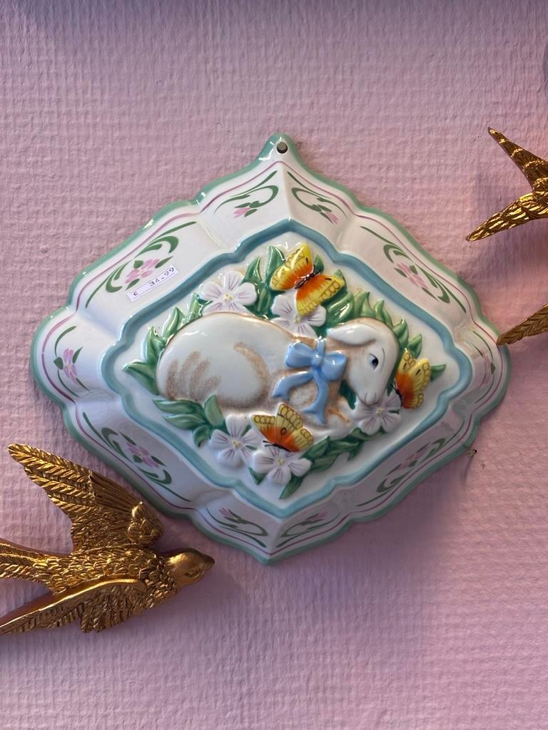 Vintage Franklin Mint Puddingvorm - Lammetje, Ophalen of Verzenden