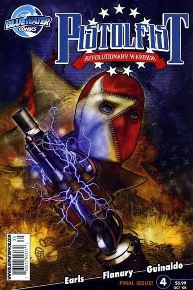 Pistolfist: Revolutionary Warrior #4 (2008), Eén comic, Amerika, Blue Water Productions, Verzenden
