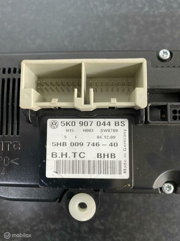 Climatronic paneel  Volkswagen Golf 5&6 5k0 907 044 BS, Auto-onderdelen, Gebruikt, Volkswagen, Ophalen of Verzenden, Volkswagen