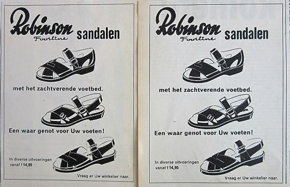 36 vintage advertenties schoenen 1938-00 Ecco Hush Puppies, Verzamelen, Merken en Reclamevoorwerpen, Ophalen of Verzenden, Gebruikt
