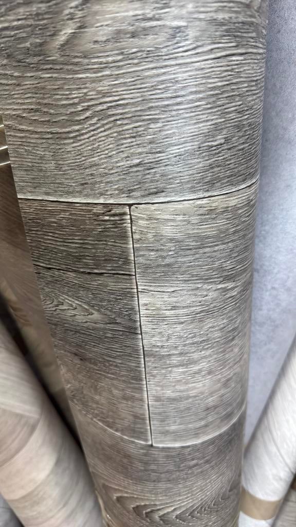 ‼️coupon vinyl 5,10x1,10m restpartij vloerbedekking Novilon, Ophalen, Nieuw, Minder dan 10 m², Vinyl