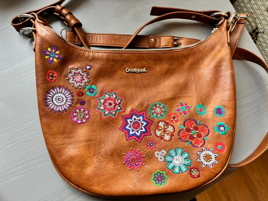 Desigual schoudertas, Ophalen of Verzenden, Zo goed als nieuw