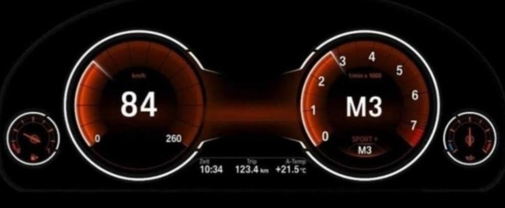 BMW F30 F10 digitale teller, Ophalen, BMW