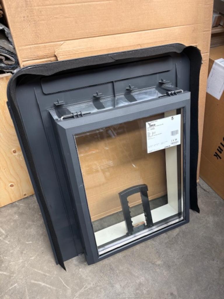 dakraam Ubbink Purilan Euro grijs dubbel glas, Ophalen, Minder dan 80 cm, Minder dan 80 cm, Nieuw