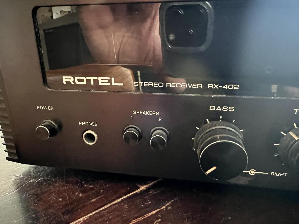 Vintage Rotel RX 402 Stereo Receiver 1975, Audio, Tv en Foto, Versterkers en Receivers, Minder dan 60 watt, Overige merken, Ophalen