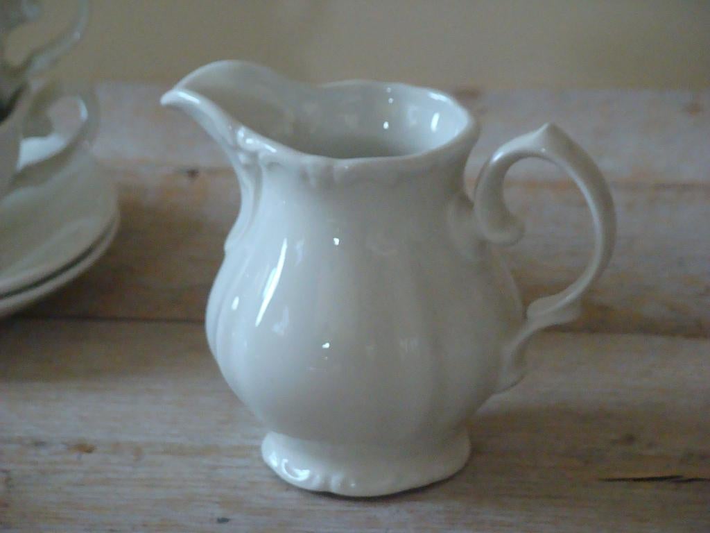 Servies, Spaans, Pontesa, wit, gaaf, Ophalen of Verzenden