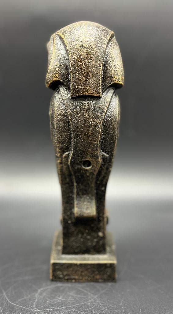 Art-Deco stijl uil van gietijzer., Antiek en Kunst, Ophalen of Verzenden