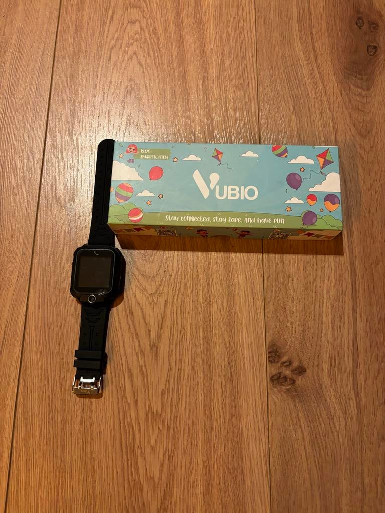 Vubio Kinderhorloge - Nieuw in doos!, Sieraden, Tassen en Uiterlijk, Horloges | Kinderen, Ophalen, Nieuw, Zwart, Jongen of Meisje