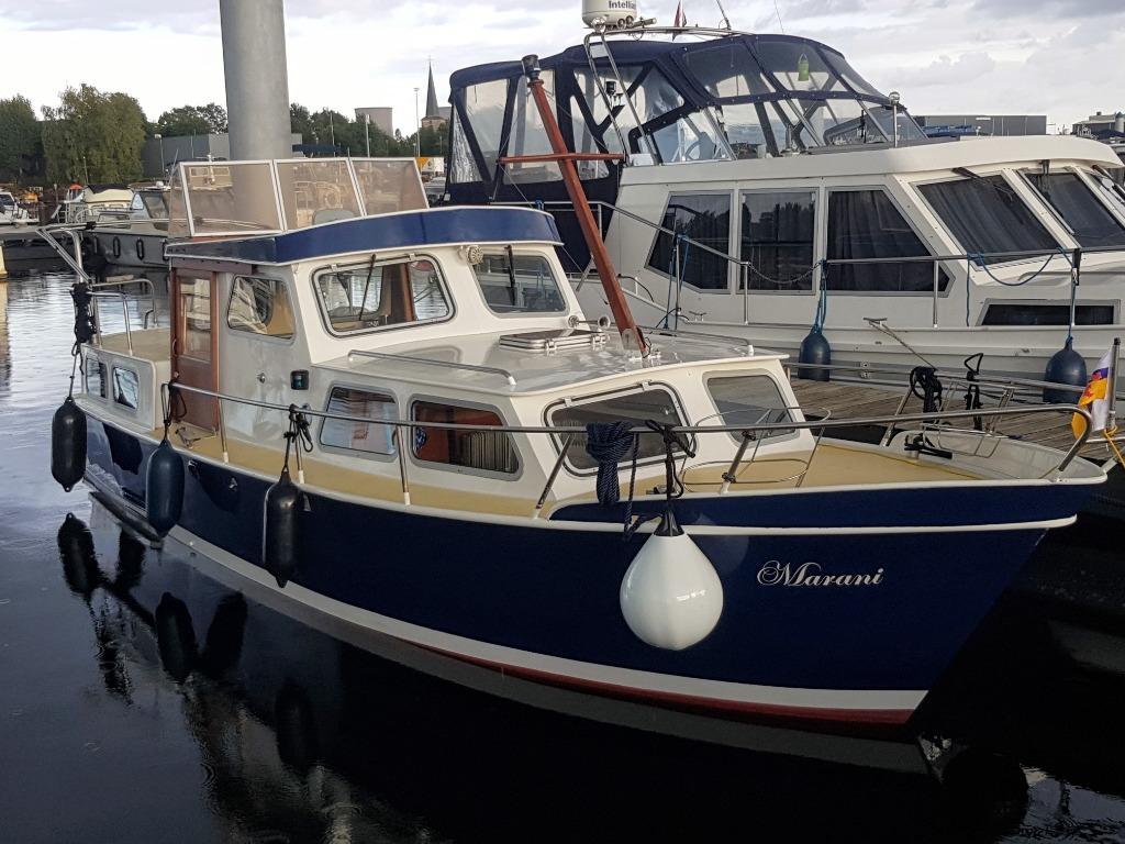 Boot Mebo 9, Watersport en Boten, Motorboten en Motorjachten, Ophalen, Gebruikt, Staal, Binnenboordmotor