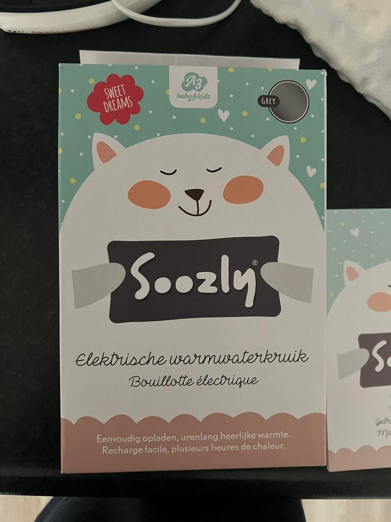 Soozly elektrische warm water kruik, Ophalen of Verzenden, Zo goed als nieuw