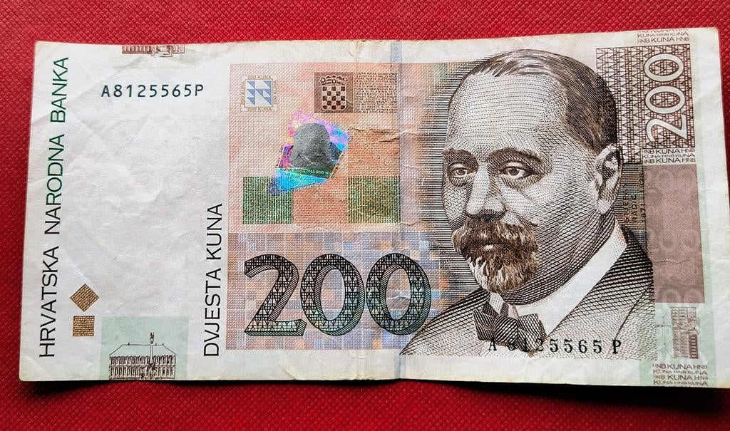Oude Kroatische bankbiljetten - Kunas, Postzegels en Munten, Bankbiljetten | Europa | Niet-Eurobiljetten, Ophalen of Verzenden