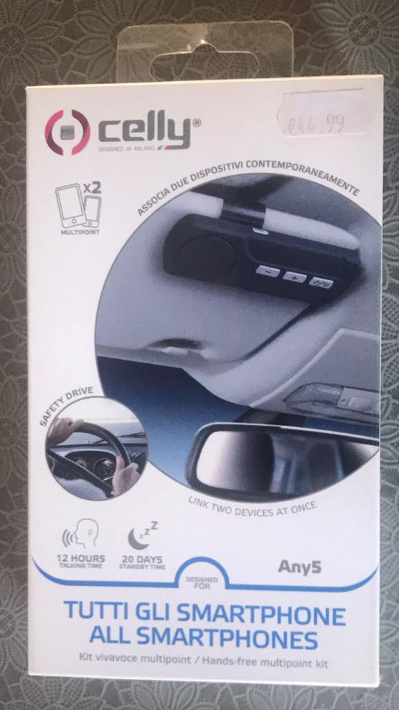 Handsfree Multipoint Carkit, Ophalen, Zo goed als nieuw