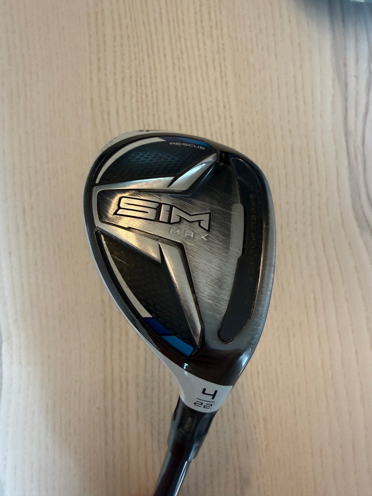 Taylormade SIM Max Hybride 4, Overige merken, Gebruikt, Taylormade, Ophalen of Verzenden