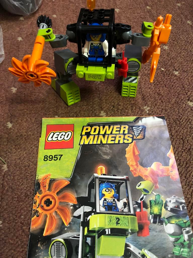 Lego power miners, Ophalen of Verzenden, Zo goed als nieuw