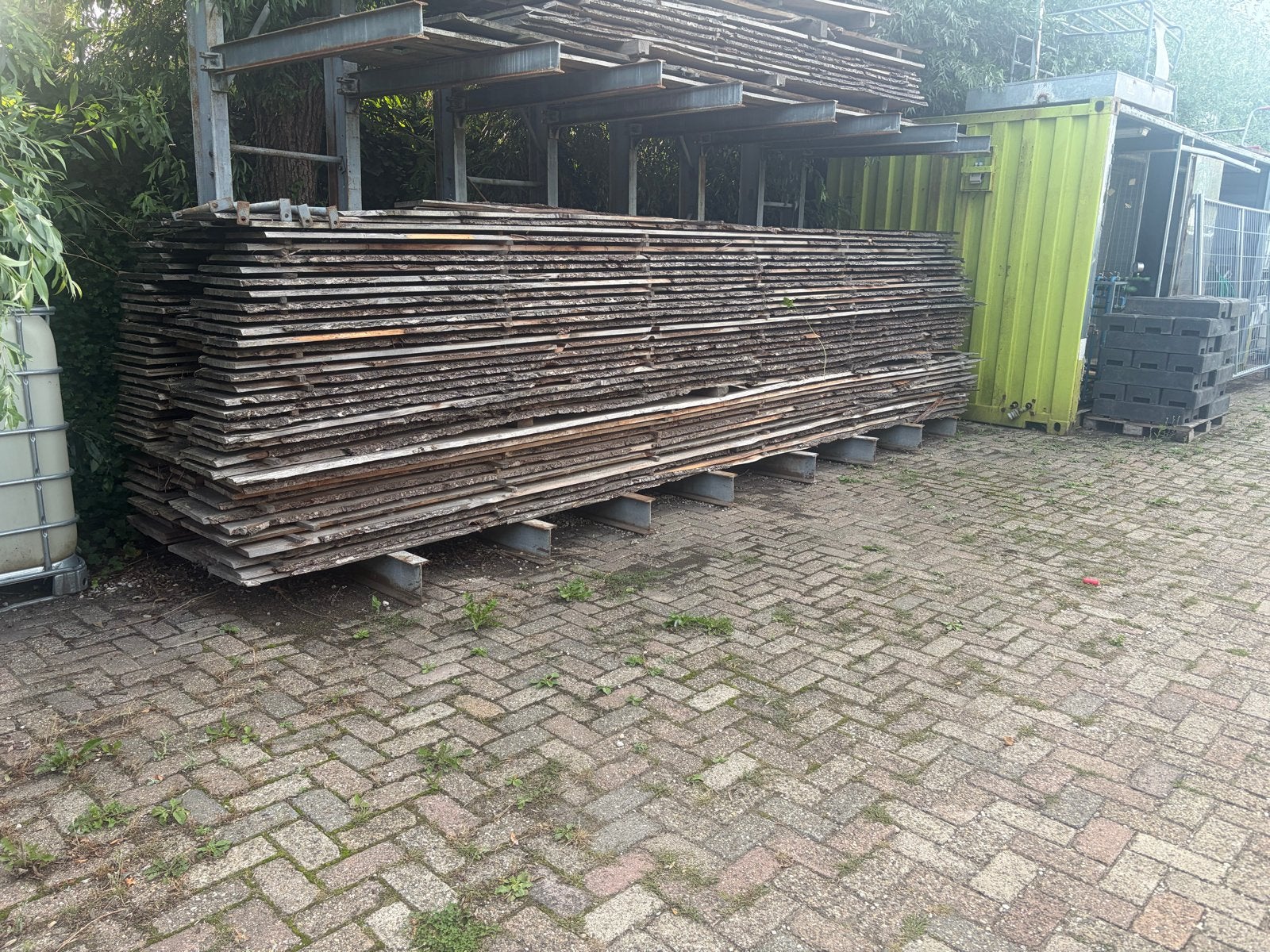Douglas schaaldelen, Ophalen, Minder dan 25 mm, Zo goed als nieuw, Plank